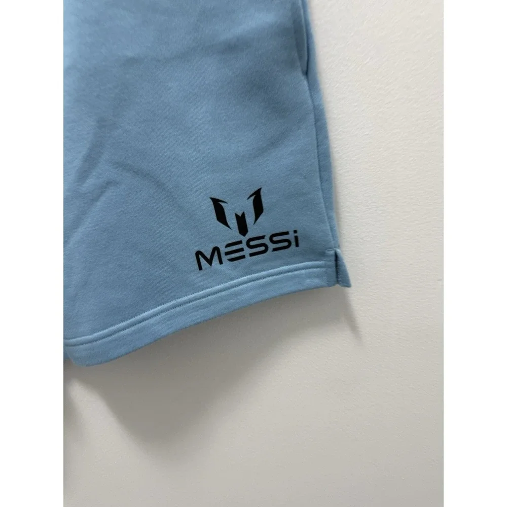 Messi‎ Collection Blue Fleece Shorts XXL Athletic Lounge Soccer Mens NWT